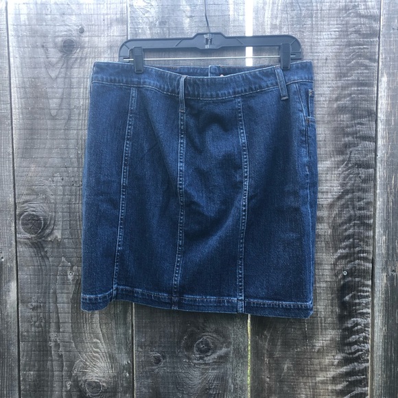 Madewell Button down high waist skirt - Picture 3 of 6